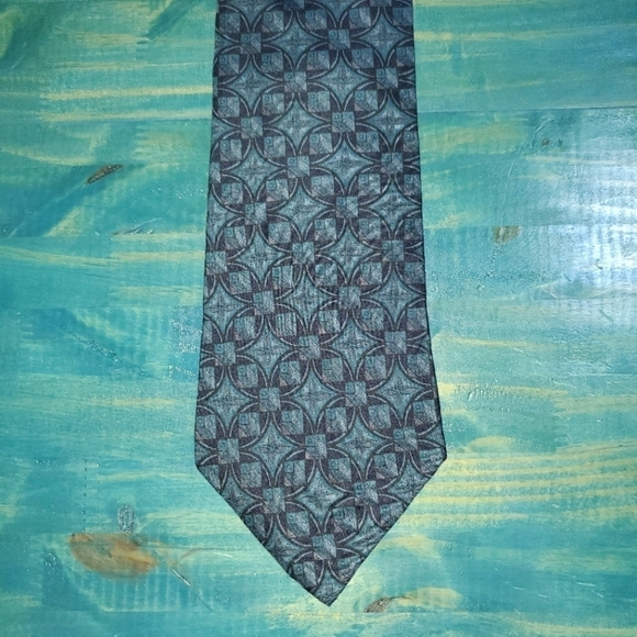 Blue Patterned CK Tie New - Picture 1 of 6